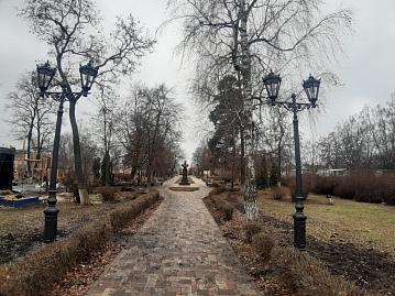 Чугунные фонари для парка в г. Павловск, Воронежская область